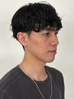 オンフ(ONFFO)&nbsp;ナチュラルパーマ ニュアンスパーマ マッシュ ツーブロック