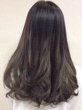 ヘアー ステージ ギヴ HAIR STAGE Give 弁天町店 モノトーンアッシュグラデーション
