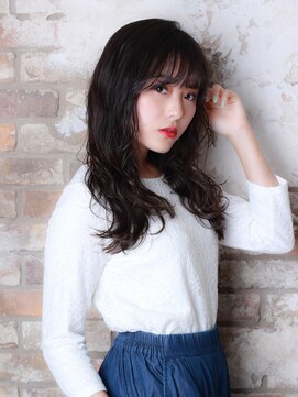 ビーピージェイズ 宇城店(BPJ'S) 重めルーズ×大人カジュアル×くせ毛風ロング