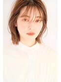 シースルーストレート×クリーミィベージュ♪