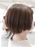 【PURE PLACE×北島】 カジュアルボブ×クリアベージュ