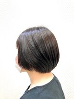 クオリス 上福岡店(QUALIS)&nbsp;髪質改善/サイエンスアクア/ツヤ髪/ボブ/ショートボブ/黒髪/40代