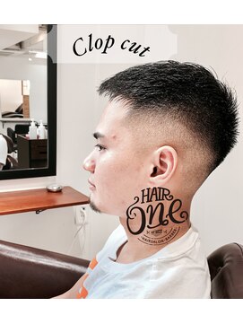 ヘアワン(HAIR One) ［HAIR  One納谷］大人気フェード×クロップカット☆