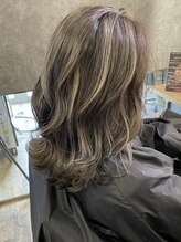 ☆360°どこから見ても立体感☆Ｗ3Dハイライトカラー