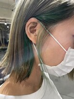 ジンジャー(GINGER) ハイトーン×インナー×グリーン