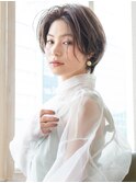 【白川style】20代30代40代小顔カット大人かわいいショートヘア