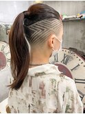 【roijir 山岸】スキンフェード女子 刈り上げ女子