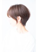 30代40代50代前下がりマッシュショート福岡博多