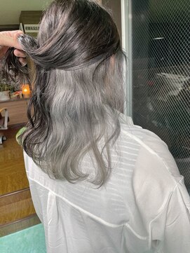 ビアージュ(Viage) :インナーカラー　:スモーキーグレージュ　:ホワイティアッシュ