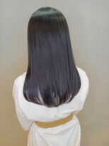 オレロ 国立(olelo)&nbsp;暗めカラー/グランマッシュ/デザインカラー/フェザーパーマ/国立