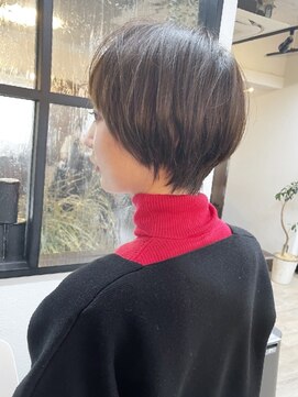 ニット 銀座(knit) 《knit銀座 佐野元気》20代30代40代ショートボブ丸み前下がり