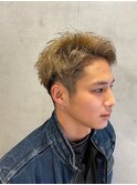 メンズニュアンスアップバング《神戸/長田》