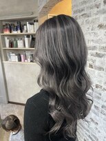 アンシュシュ(UN CHOU-CHOU)&nbsp;シルバーグレーバレイヤージュ