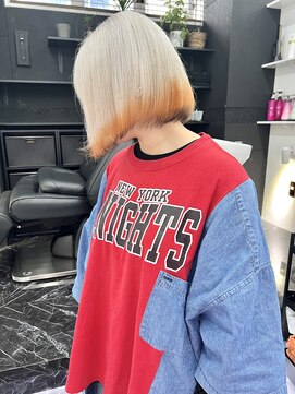 チュダック(ChuDuck) 【◎甘くてカワイイ◎】大人愛され《キツネカラー》ケアブリーチ