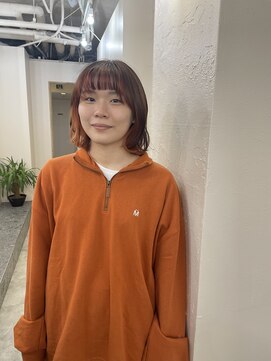 ロア 四条河原町店(LoRE) LoRE☆インナーカラーオレンジピンク