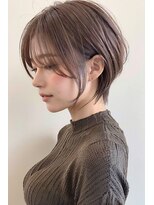 ルーファス 恵比寿 渋谷(Ruufus) ひし形小顔×大人ショートボブ/30代40代