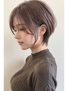 ルーファス 恵比寿 渋谷(Ruufus) ひし形小顔×大人ショートボブ/30代40代