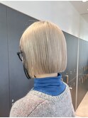 ハイトーンボブ【横浜】ブリーチ