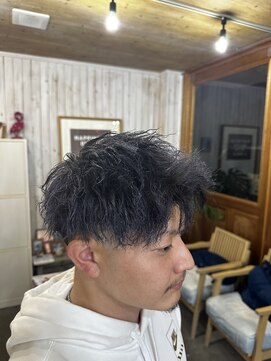 ヘアーサロン ヴィアルス 松原店(hair salon VIARS) ブルーグレー