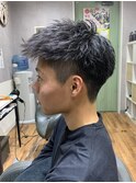 滋賀/南草津/メンズ美容室/波巻きツイストスパイラルパーマ