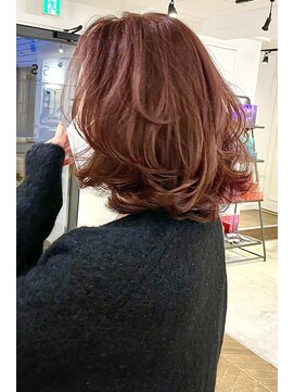 ファイブシーン アオヤマ(5SCENE AOYAMA) ロングレイヤーカットウルフカットミディアムレイヤー