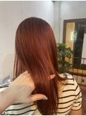 オレンジ/ブリーチなし