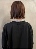 【若松 詩季】オン眉ボブ/髪質改善トリートメント