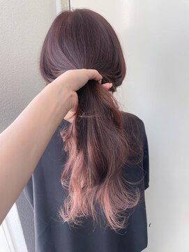 ジーナ 船橋(Zina) 髪質改善＊ロングレイヤーグレーベージュ＊美髪【Zina船橋】