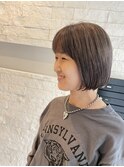 グレージュボブ