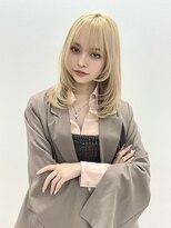 カケル(×.) レイヤーカット／ハイトーン