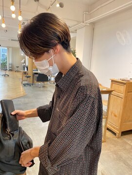 エンター 天神店(ENTER) メンズカット/髪質改善/センターパート/マッシュ/ENTER 天神店