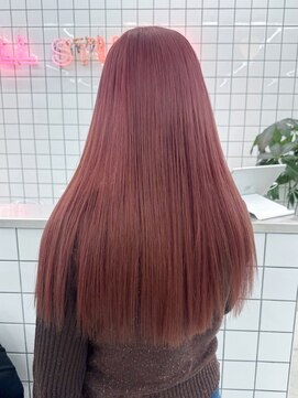 ジルスタジオ(JILL STUDIO) JILL STUDIO ハイトーンピンクブラウン/名古屋/ブリーチ/栄