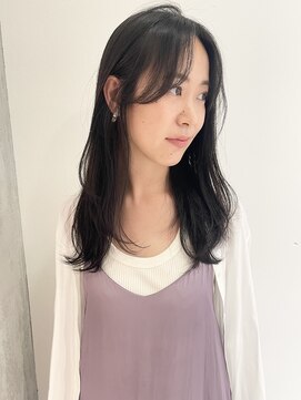 ヨーク(YOKE) ナチュラルレイヤー暗髪艶髪