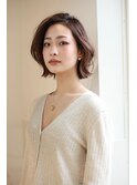 柔らかボブ