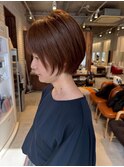 大人ショートボブ