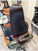 ナチュラルブラックストレート