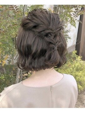 クレア(CREA) 結婚式お呼ばれ編みおろし/ヘアセット/編み込み/アレンジ