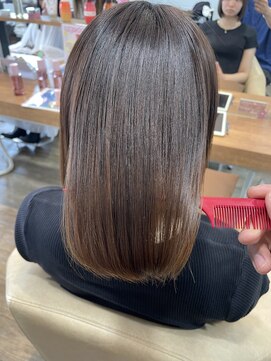 フレイムス ヘアアンドリラックス 大宮東口店(Frames) 髪質改善×ノンアルカリストレート