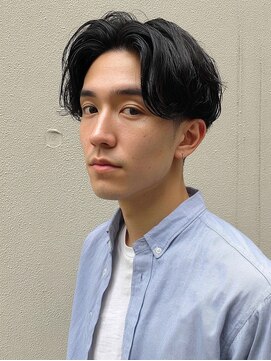 ノエリブ 名駅(noe liv) MEN’S HAIR/ブルーブラック/フェザーパーマ/名駅47
