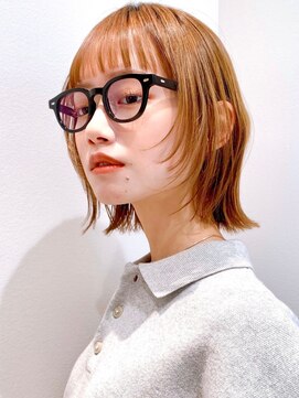 セイドット オモテサンドウ(Say. omotesando) Say.外ハネボブブリーチハイトーンアッシュブロンド表参道青山