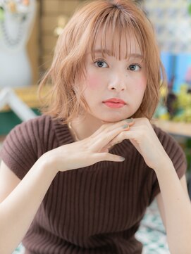 カバーヘア ブリス 大宮西口(COVER HAIR bliss) 抜け感色気切りっぱなしボブレイヤーカットh4大宮20代30代40代