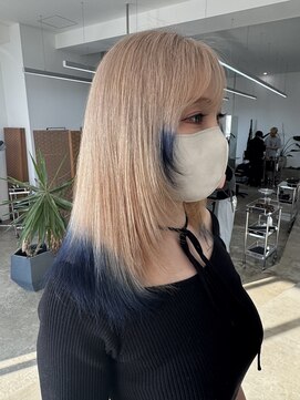 ノートエートル 西金沢(Nought etre) ブロンドカラー10代20代30代デザインカラー