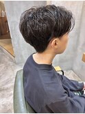 癖毛風リバースヘア　植木涼太