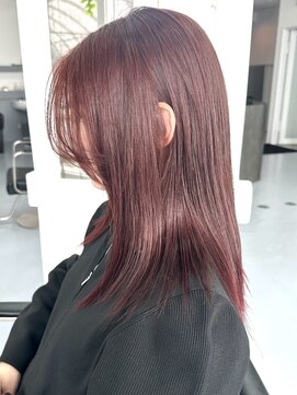 カシェル トウキョウ(Cashel Tokyo) ボルドー/ワインレッド/ブリーチなしダブルカラー