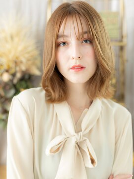 カバーヘア ブリス 戸田公園西口店(COVER HAIR bliss) ハイトーンカラーミストバングくびレイヤーc7戸田公園10代20代