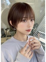 サンドパールス 仙台店(sand PALCE)&nbsp;髪質改善/大人ガーリー/似合わせカット/ショートボブ前髪/仙台