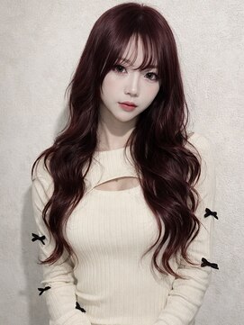 ユウキカガヤキ(YUUKI KAGAYAKI) 姫路 レイヤーカット ロング 姫路 縮毛矯正 縮毛矯正 自然