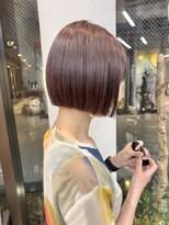 ミィ 表参道(mee.)&nbsp;似合わせカット ボブヘア 縮毛矯正 ミニボブ 切りっぱなしボブ