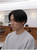 MEN’S/サーフカール/刈り上げセンターパート/表参道駅/青山