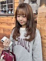 ルーナヘアー(LUNA hair)&nbsp;レイヤーカット/前髪あり/ナチュラル/ベージュ/10代20代30代40代